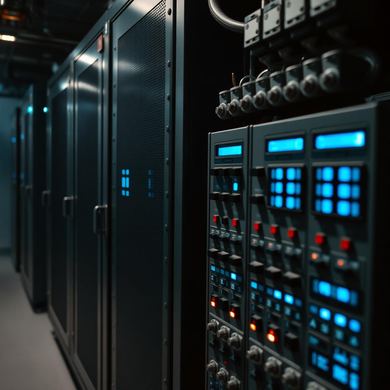 Industrial control room